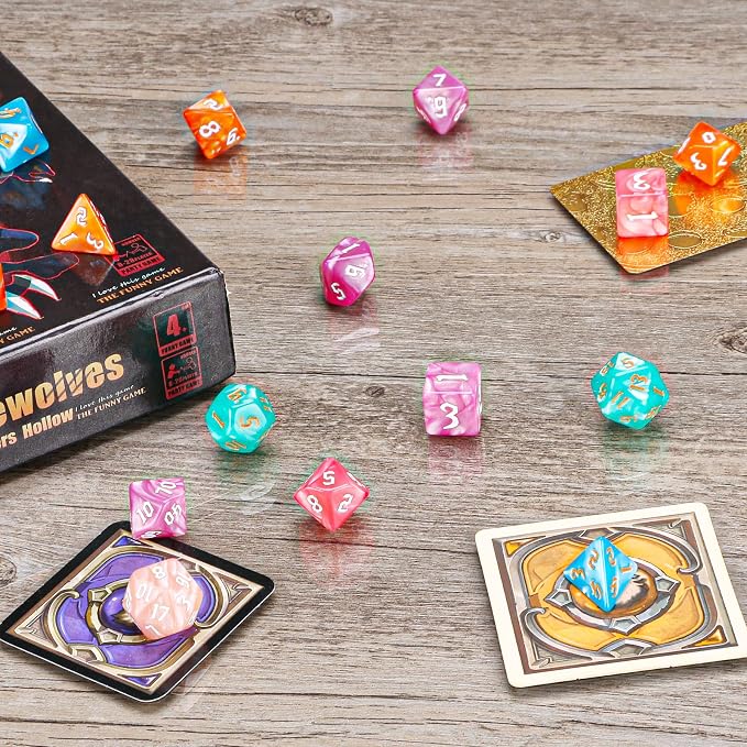 DND Dice, Surhugvy 6 X 7 Polyhedral Dice Set - Image 6