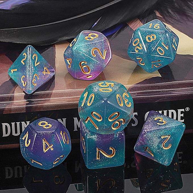 QMAY DND Dice Set -D&D Polyhedral Dice - Image 4