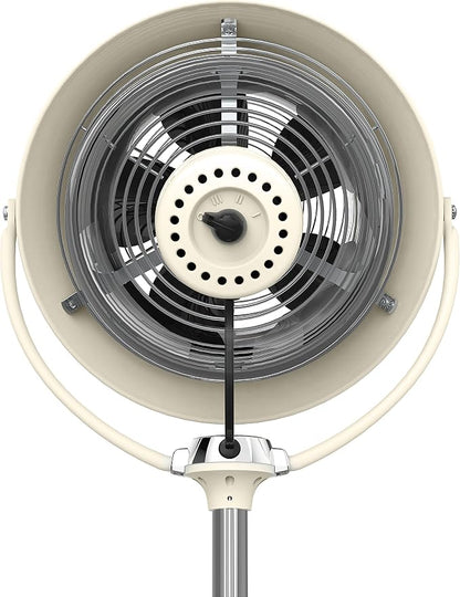 Vornado VFAN™ Sr. Pedestal Vintage Fan Retro Metal Standing Air Circulator - Image 4