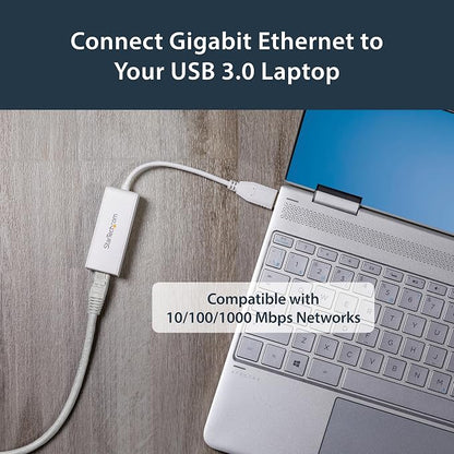StarTech.com USB 3.0 to Gigabit Ethernet NIC Network Adapter - Image 4