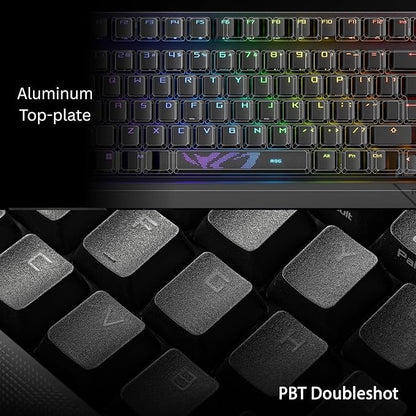 ASUS ROG Strix Scope II 96 Wireless Gaming Keyboard, Tri-Mode Connection - Image 6