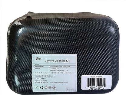 UES 21-in-1 Camera Cleaning Kit: 10 Full-Frame Sensor Cleaning Swabs, 5 Lens - Image 9