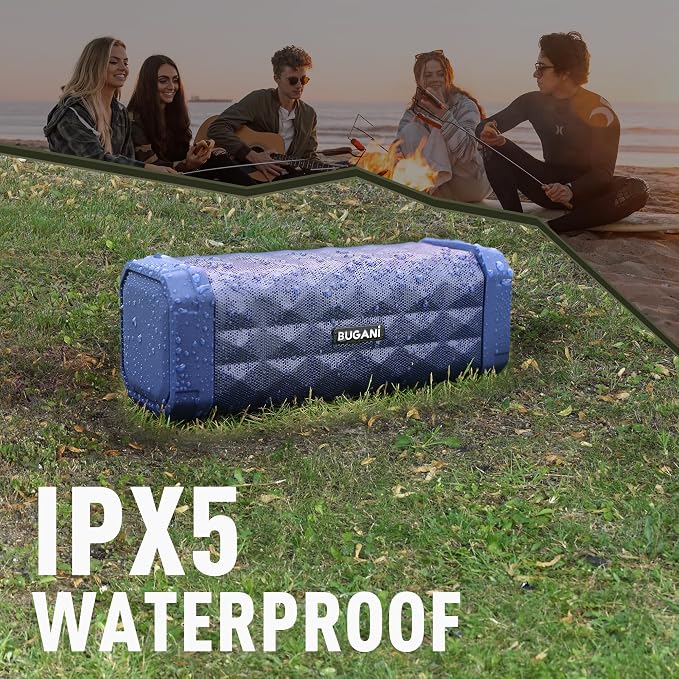 BUGANI Bluetooth Speakers Portable Bluetooth Speaker, 100ft Wireless Range - Image 7