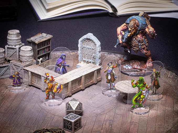 Arcknight Flat Plastic Miniatures: Mankind Horde; 31 Unique Human-Themed Enemy - Image 9
