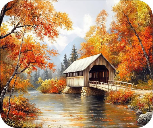 Fall Season Mouse Pad Mat Mousepad by Unknown