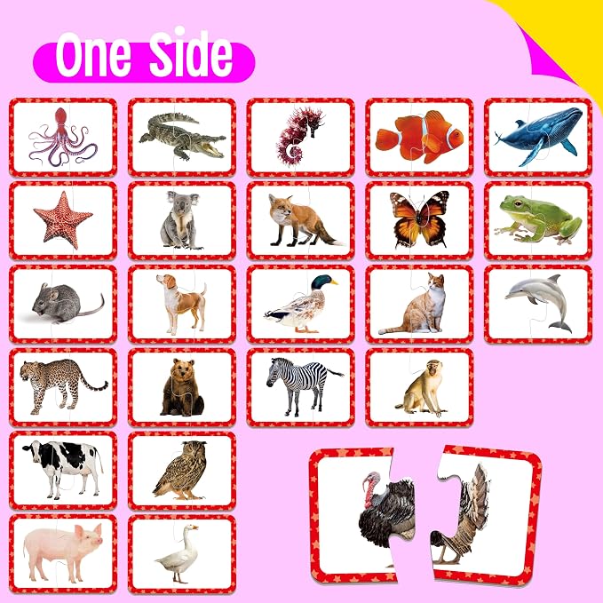 48 Animal Matching Puzzles - Image 4