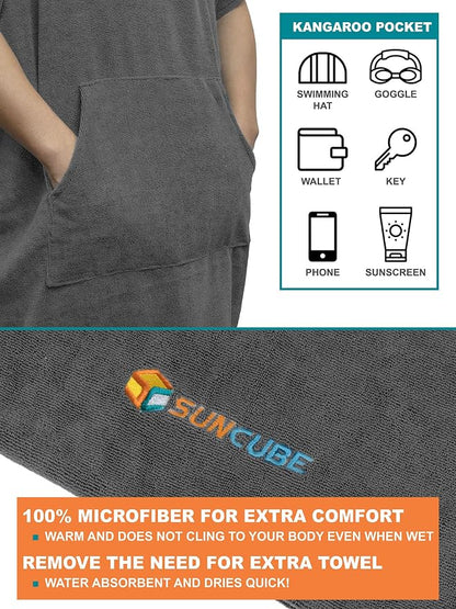 SUN CUBE Surf Poncho Changing Robe - Image 3