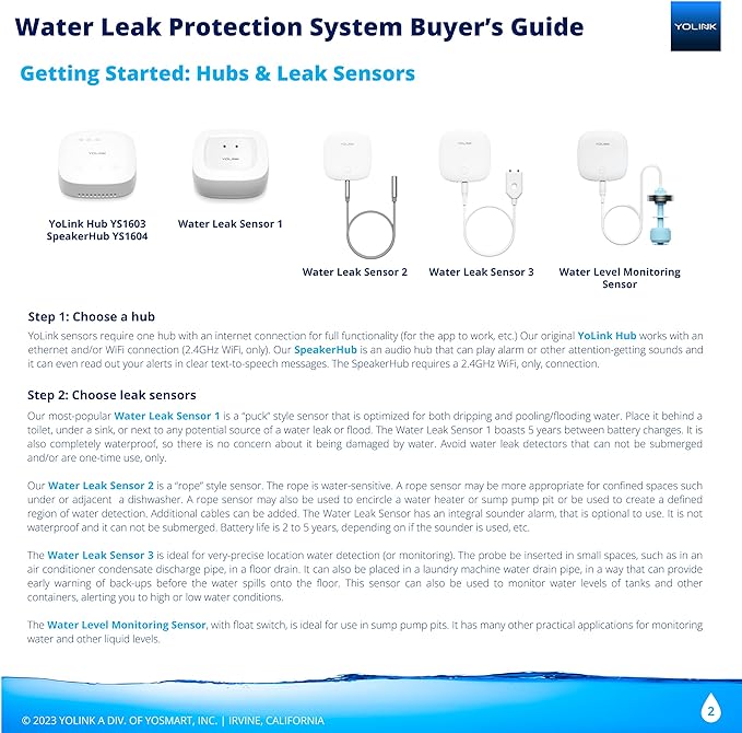 YoLink Water Leak Sensor 3, - Image 4