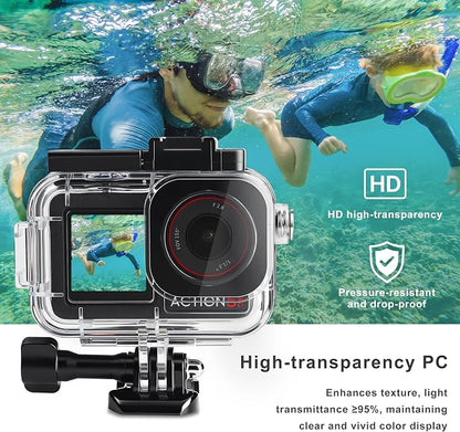 FitStill 164FT/50M Waterproof Case&3 Filters&Floating Hand Grip Stick Set - Image 7