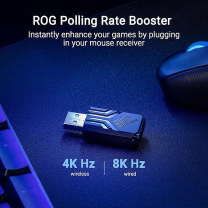 ASUS ROG Keris II Ace Wireless Gaming Mouse – Right-Handed Ergonomic, Tri-Mode - Image 4