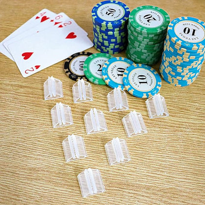 120 PCS Plastic Game Card Stands Blank Board Markers Holder - Image 5