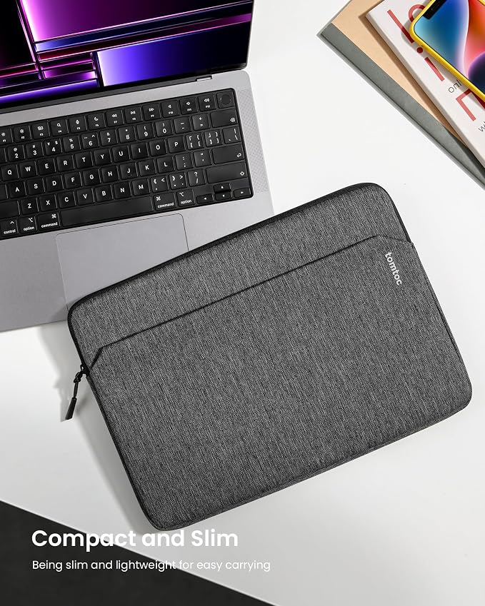 tomtoc Slim Laptop Sleeve Case for 13-inch New MacBook Air M4/A3420 M3/A3113 - Image 4