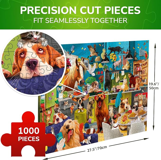 QUOKKA Jigsaw Puzzles 1000 Pieces - Image 3