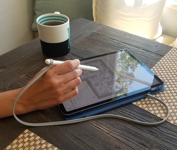 ZoopLoop Grey Silicone Scratchproof 20.75in Tether - Image 7