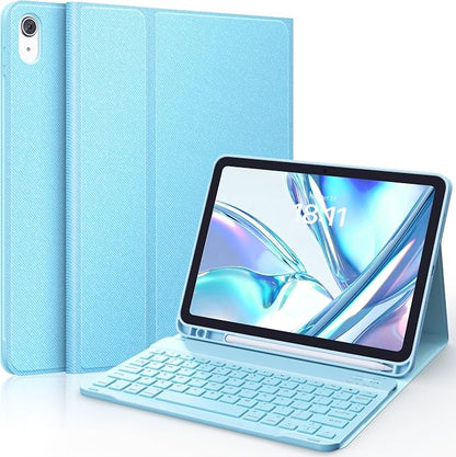 CHESONA Keyboard Case for iPad 11th/10th Generation, Detachable Wireless by CHESONA