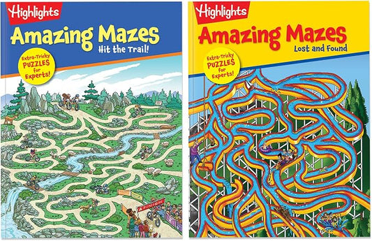 Highlights for Children Amazing Mazes Expert Maze Books for Kids Ages 6 and Up by Highlights