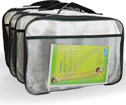 4PC Large Mesh Storage Bag for Board Games, Zippered Bags for Organization - Image 8