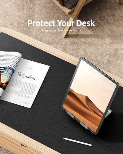 YSAGi Leather Office Desk Pad Protector, Large Mouse Pad, PU Leather, Laptop - Image 7