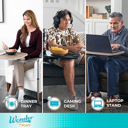 Stander Wonder Tray, Adjustable Swivel Table, Large Laptop Stand, Couch Desk - Image 4