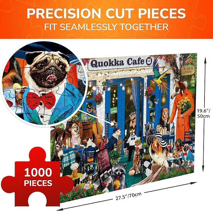 QUOKKA 1000 Piece Puzzles for Adults and Up - Image 3