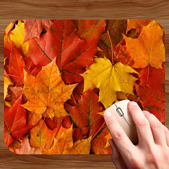 Fall Season Mouse Pad Mat Mousepad - Image 2