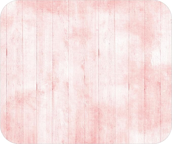 Pink Wood Decorative Colorful Mouse Pad Mat Mousepad by Unknown