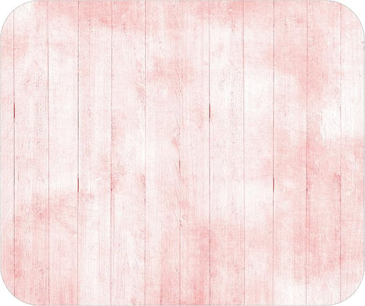 Pink Wood Decorative Colorful Mouse Pad Mat Mousepad by Unknown