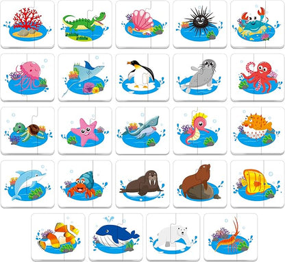 48 Animal Matching Puzzles - Image 4