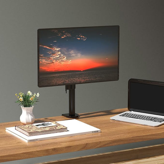 WALI Single Monitor Mount, Monitors Desk Mount, Single Monitor Arm Holds Screen - Image 2