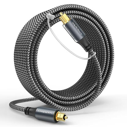 Warrky Optical Audio Cable, 25ft Optical Cable by WARRKY