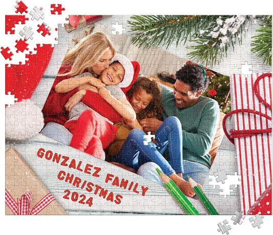 Holiday Photo Personalized Puzzle by ISeeMePersonalizedChildrensBooks