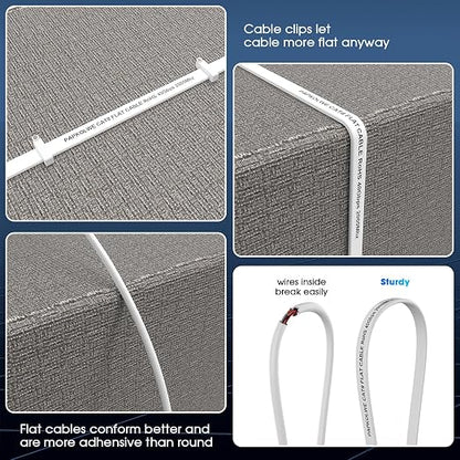 Cat 8 Ethernet Cable 40 ft, Heavy Duty High Speed Cat8 LAN Network Cable - Image 5