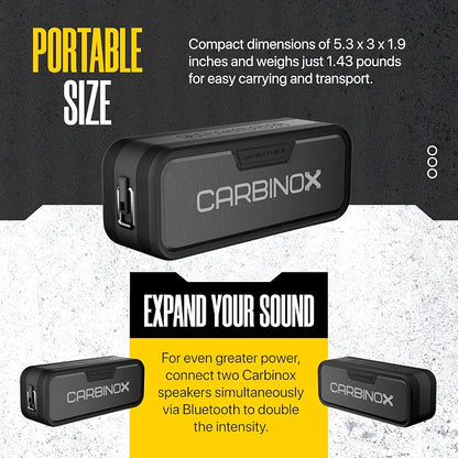 CARBINOX Portable Bluetooth Speaker - Image 4