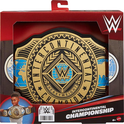 Mattel WWE Championship Title, Intercontinental Champion, Kid-Sized Belt - Image 4