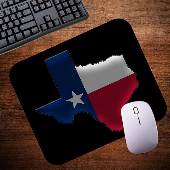 Texas State Flag Mouse Pad Mat Mousepad - Image 4