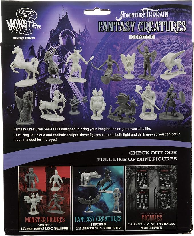 Monster Fantasy Creature Mini Action Figure Playset - Image 8