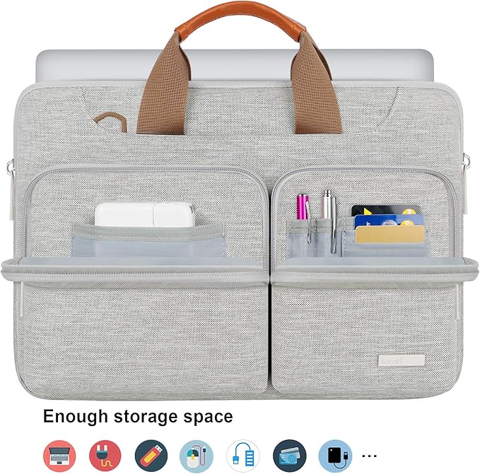 Lacdo 360° Protective Laptop Shoulder Bag - Image 3