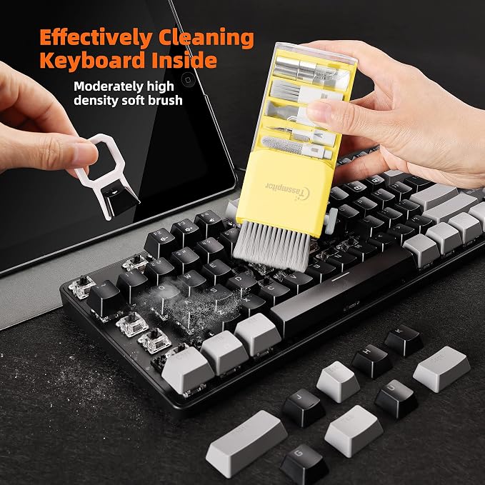 Laptop Screen Keyboard Cleaner Kit, All in 1 Electronics Cleaning Tool - Image 3