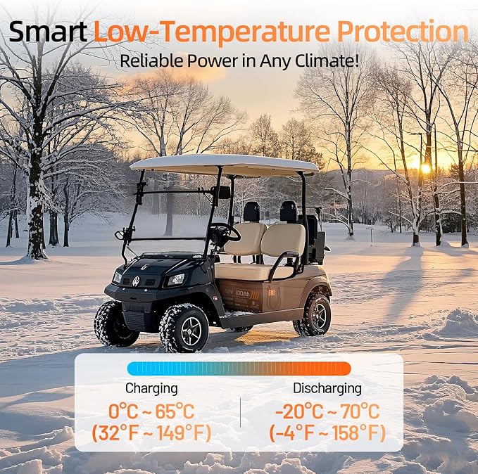 48V 100Ah Lithium Battery for Golf Cart - Image 7