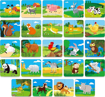 48 Animal Matching Puzzles - Image 3