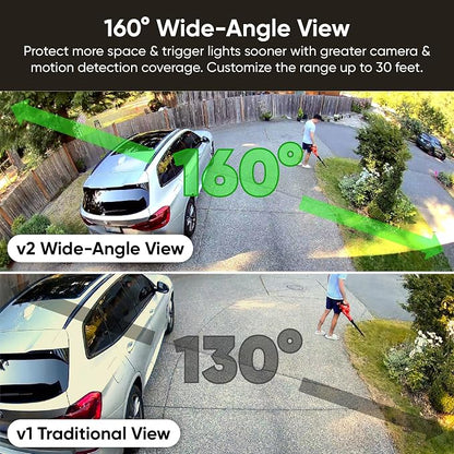 WYZE Floodlight Camera v2, Security Camera Outdoor, 2K HD - Image 5