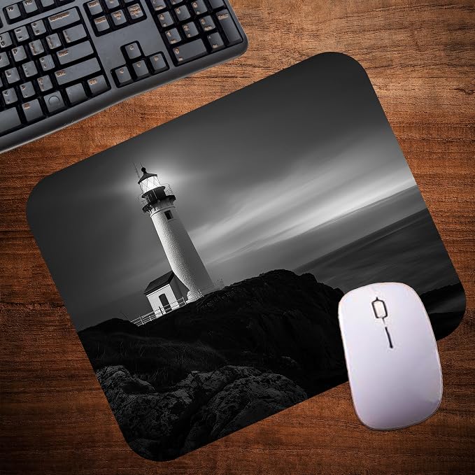 Coastal Shoreline Waves Sandy Beach Theme Mouse Pad Mat Mousepad - Image 4