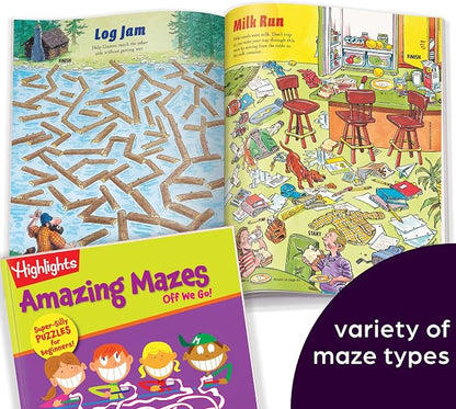 Highlights for Children Amazing Mazes Beginner Maze Books for Kids Ages 3-6 - Image 5