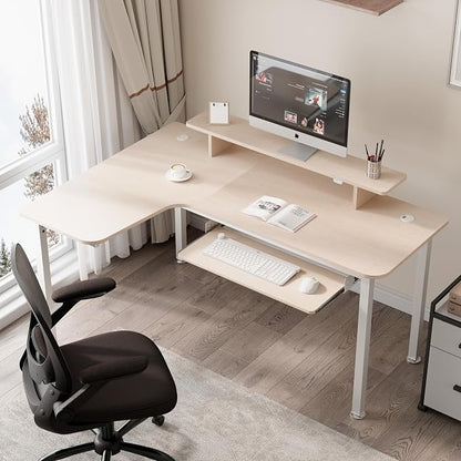 EUREKA ERGONOMIC Adjustable Keyboard Tray Under Desk, 28x11 Inch Large Slide - Image 8