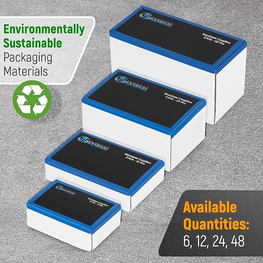 Everest RJ45 CAT6 Keystone Coupler - Image 7