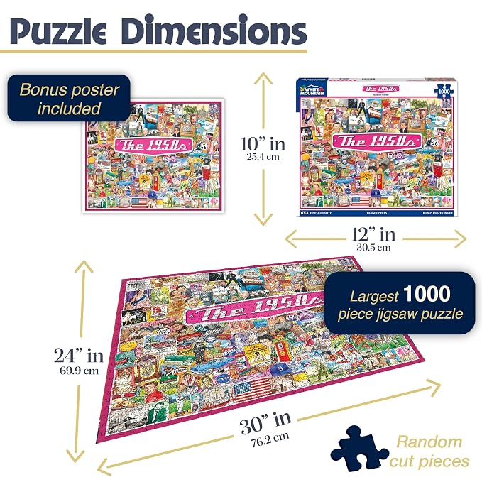 White Mountain Puzzles The 1950s - Image 2