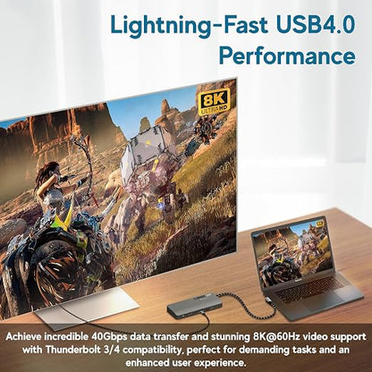 LINKUP USB 4.0 USB C to USB C Cable | Thunderbolt 4/3 Compatible | Type C - Image 5
