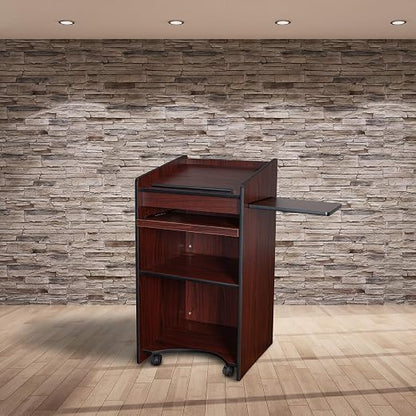 OEF Furnishings Mobile Floor Lectern - Image 7
