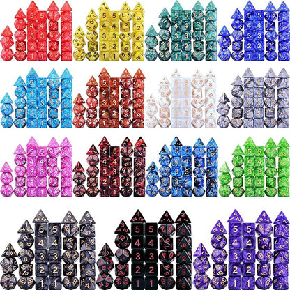Extended RPG Dice Set 15 x 31 Polyhedral Dice - Image 5