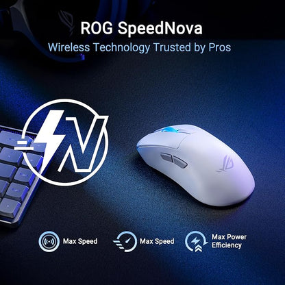 ASUS ROG Keris II Ace Wireless Gaming Mouse – Right-Handed Ergonomic, Tri-Mode - Image 7